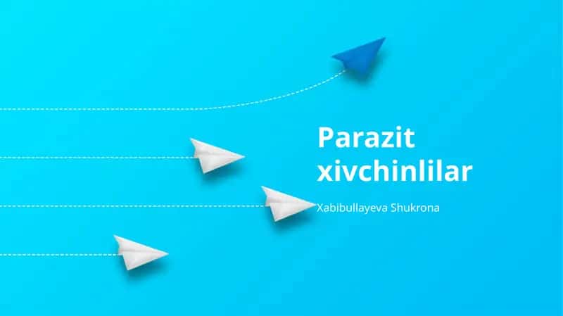 Parazit xivchinlilar 1