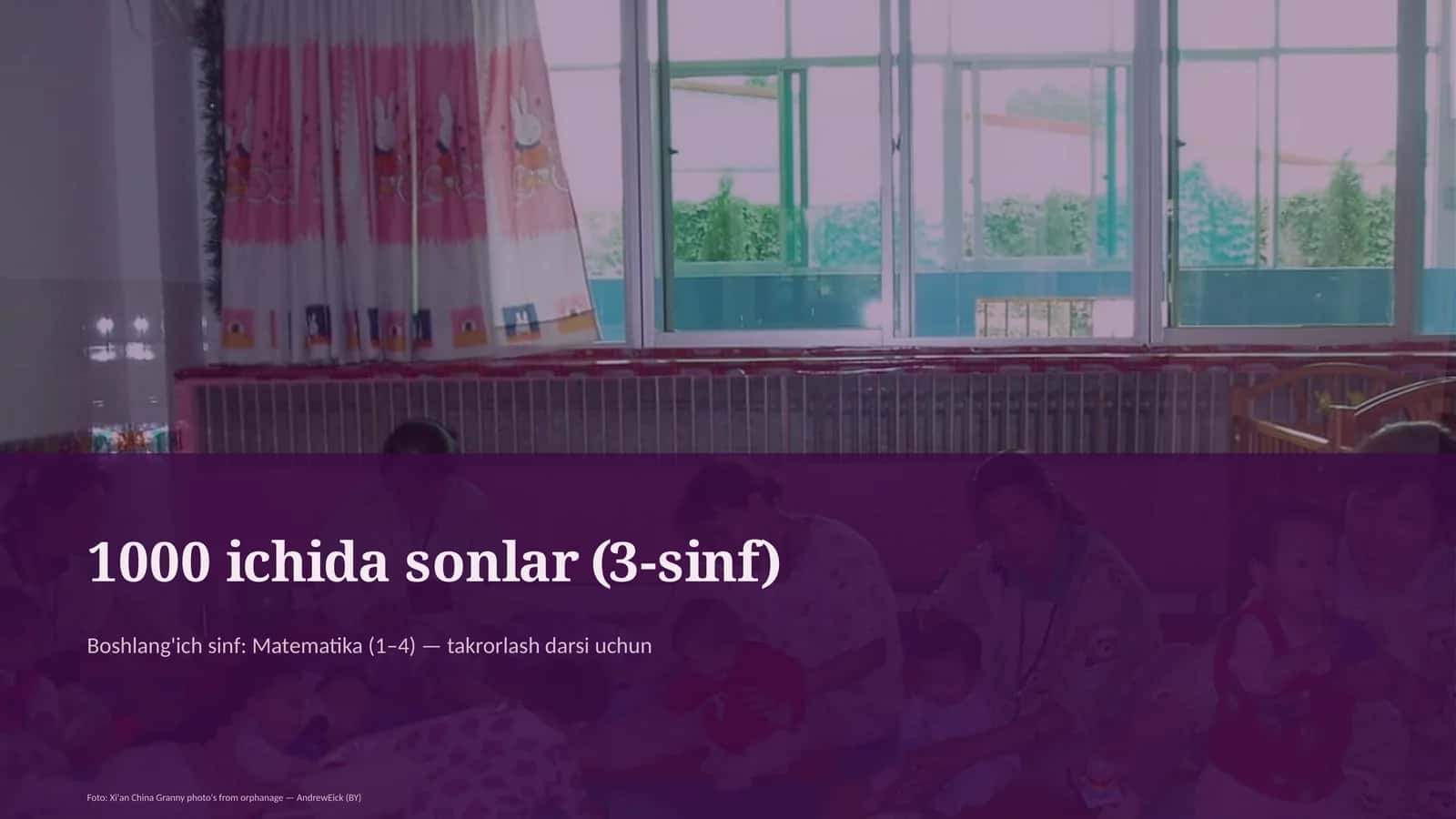 1000 ichida sonlar (3-sinf) 1
