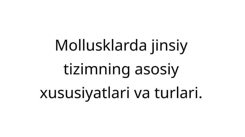 Ikki pallali molyuskalar (Bivalvia) 1