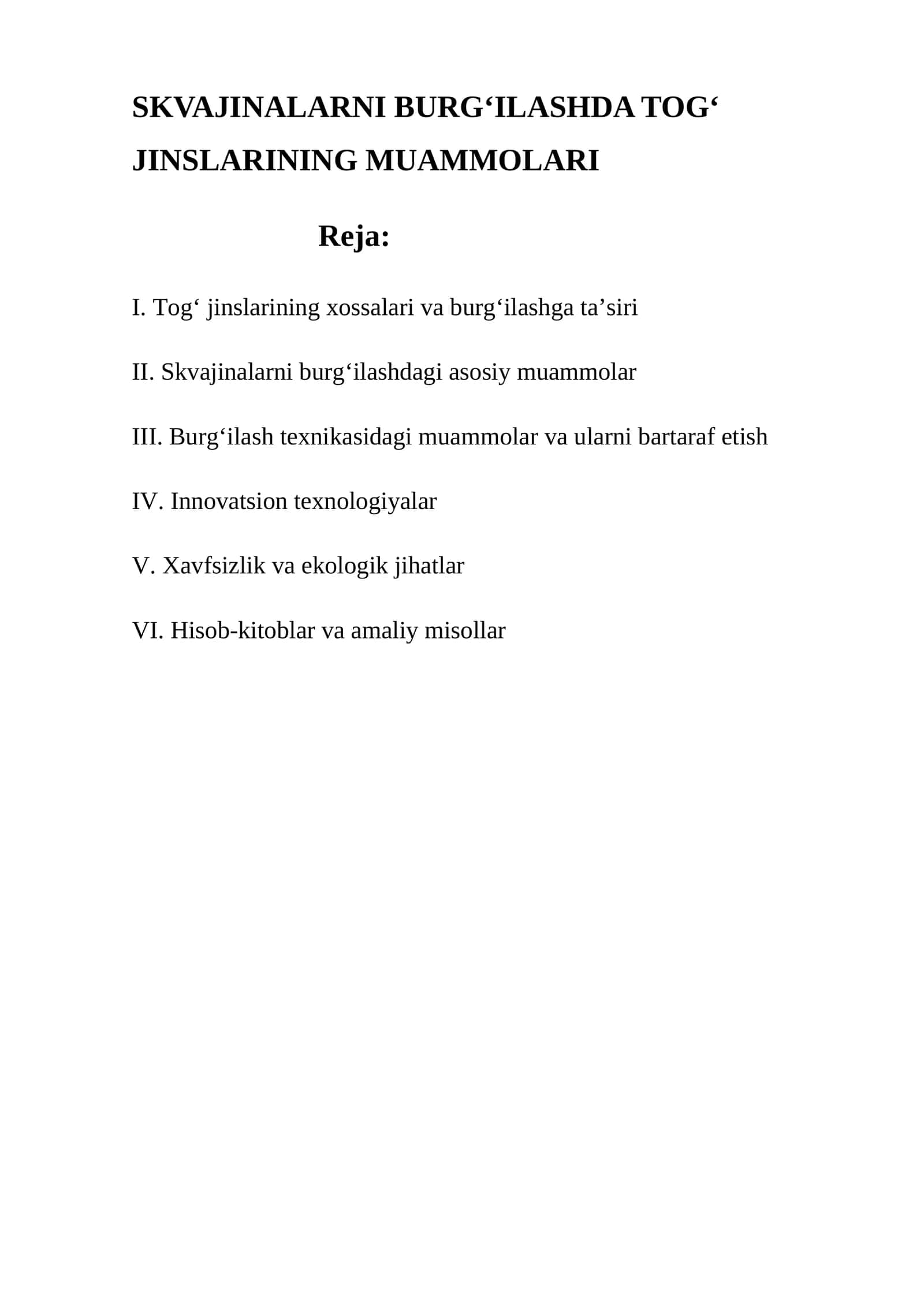 SKVAJINALARNI BURG‘ILASHDA TOG‘ JINSLARINING MUAMMOLARI 1