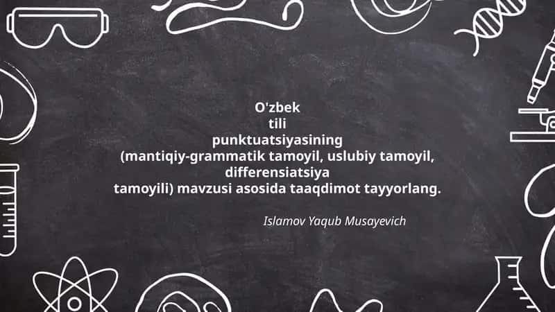 O'zbek tili punktuatsiyasi 1