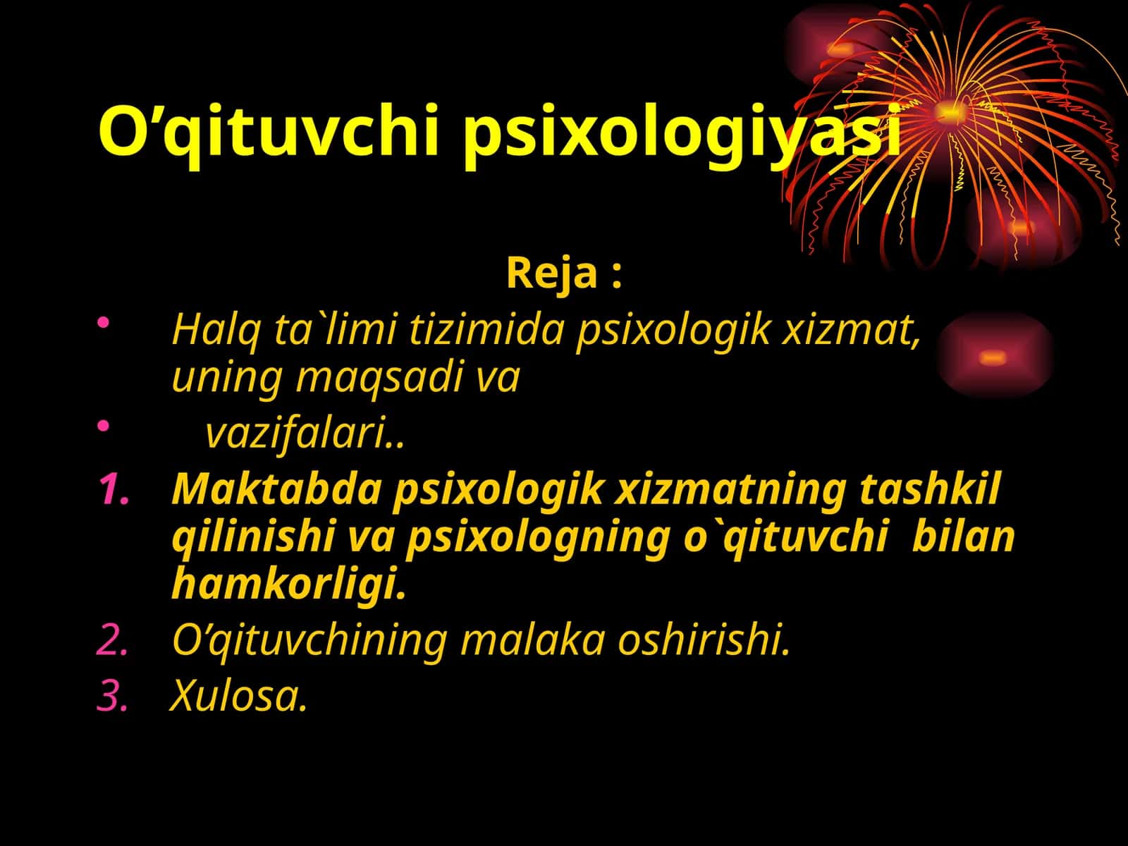 O’qituvchi psixologiyasi 1