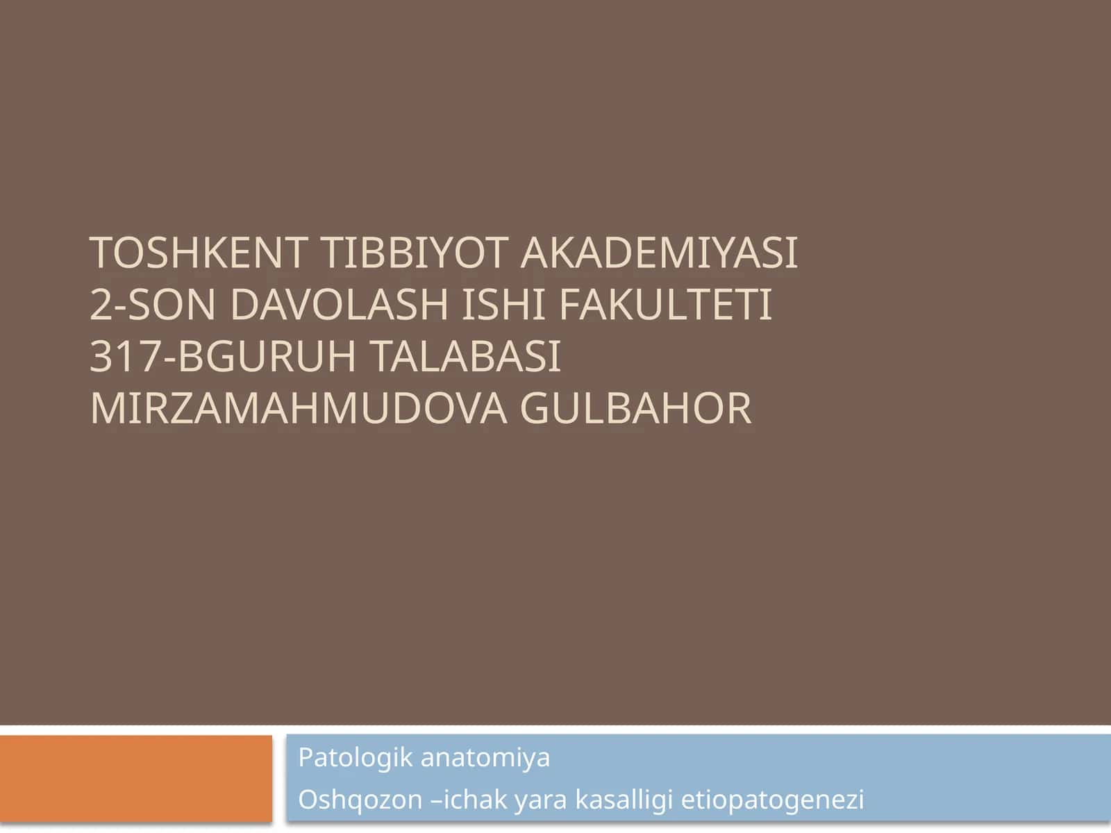 Oshqozon–ichakyarakasalligietiopatogenezi 1