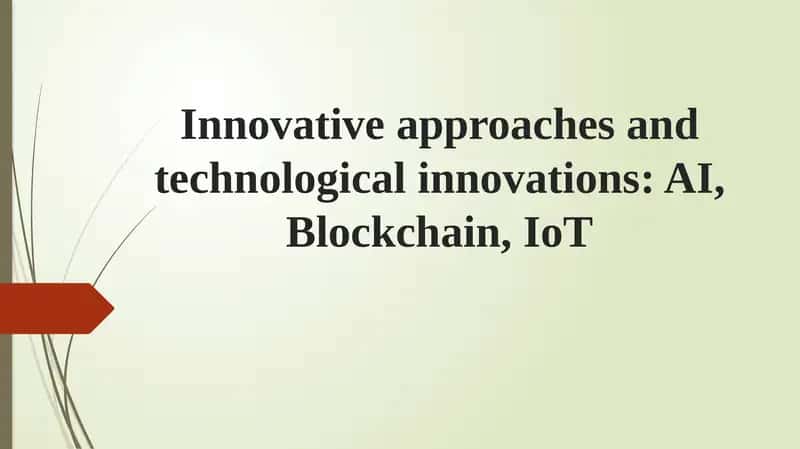 What is Technology Innovation? 1