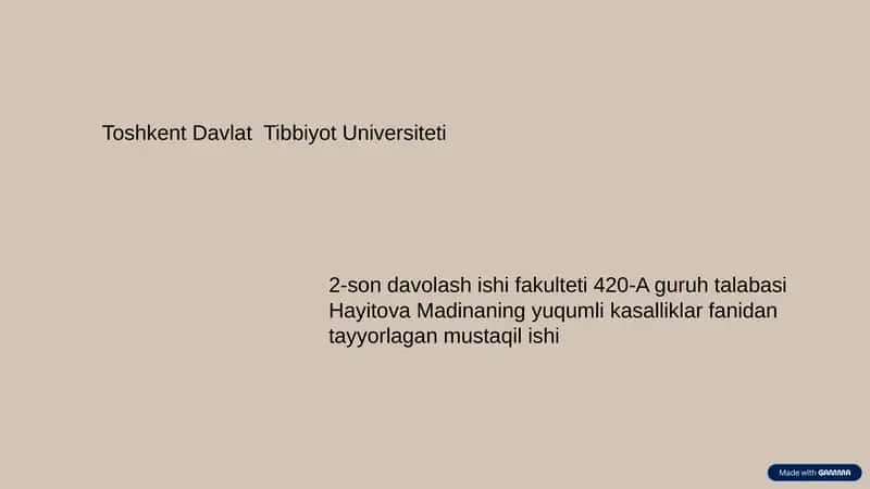 Ботулизм: Саломатликка таҳдид 1