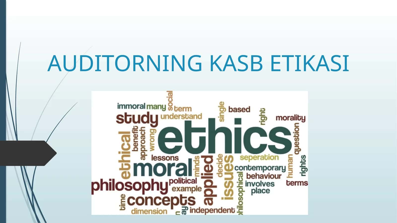 AUDITORNING KASB ETIKASI 1