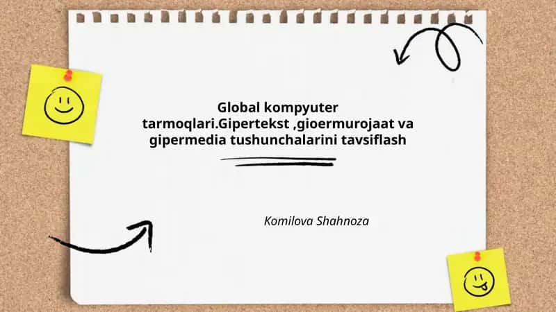 Global kompyuter tarmoqlari 1