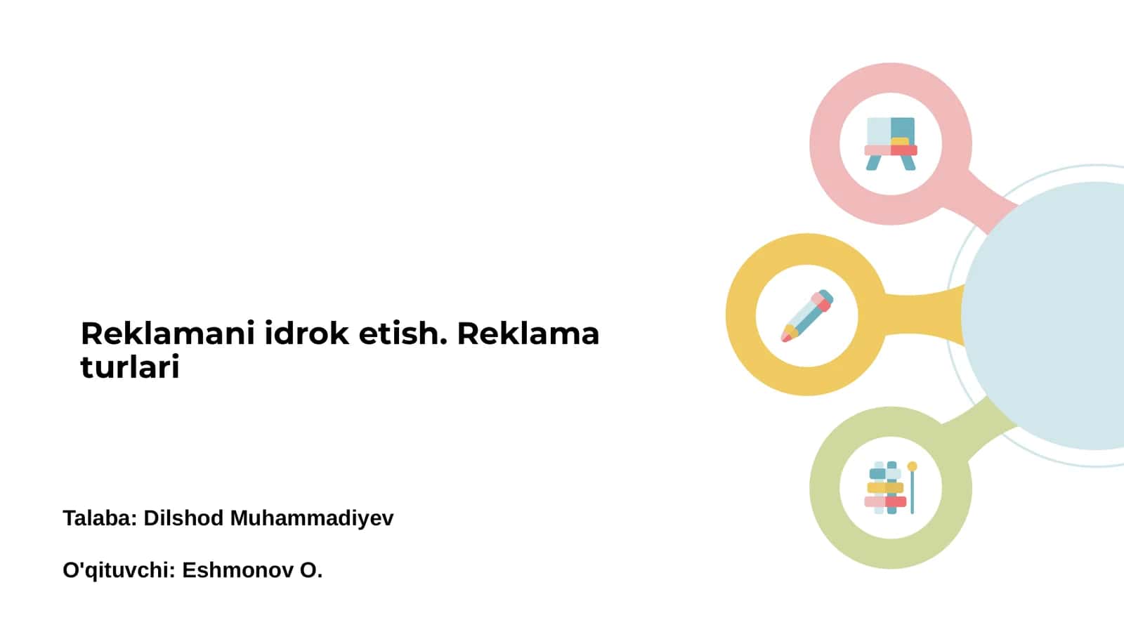 Reklamani idrok etish 1