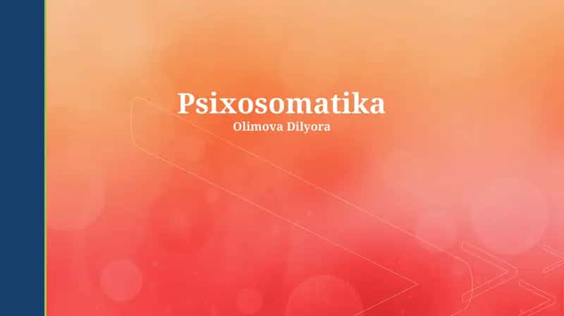 Psixosomatika 1