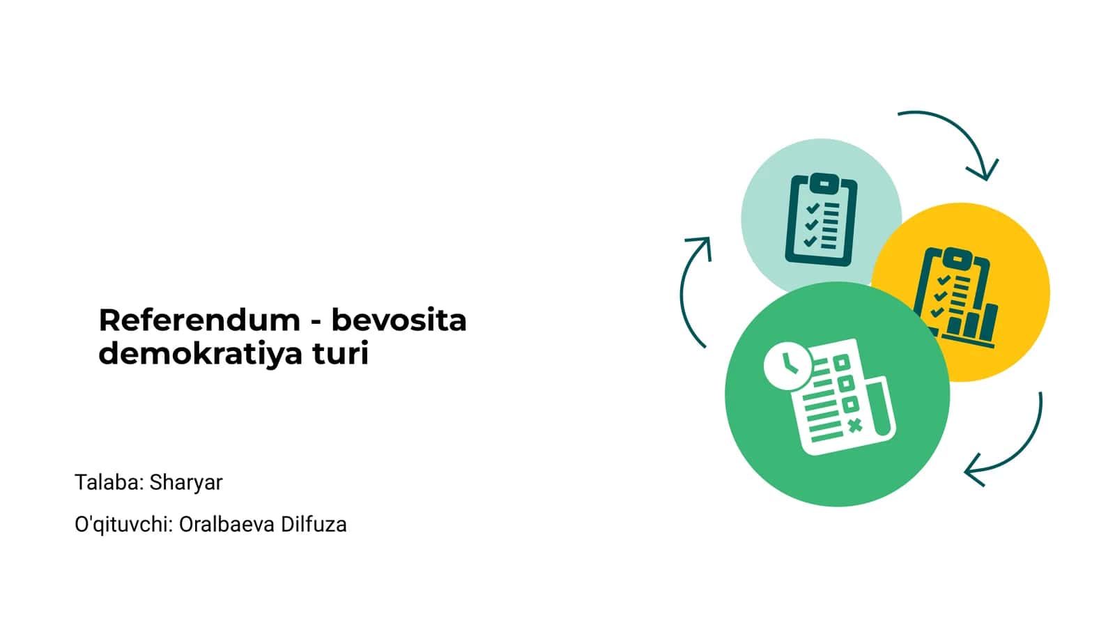 Referendum - bevosita demokratiya turi 1