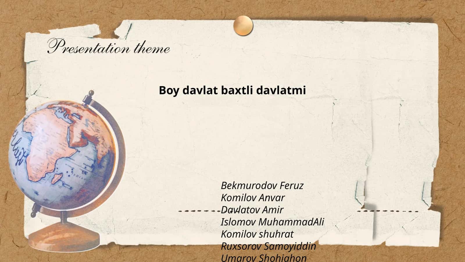 Boy davlat baxtli davlatmi 1