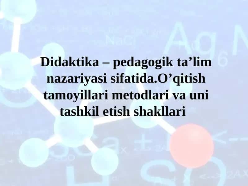 Didaktika 1