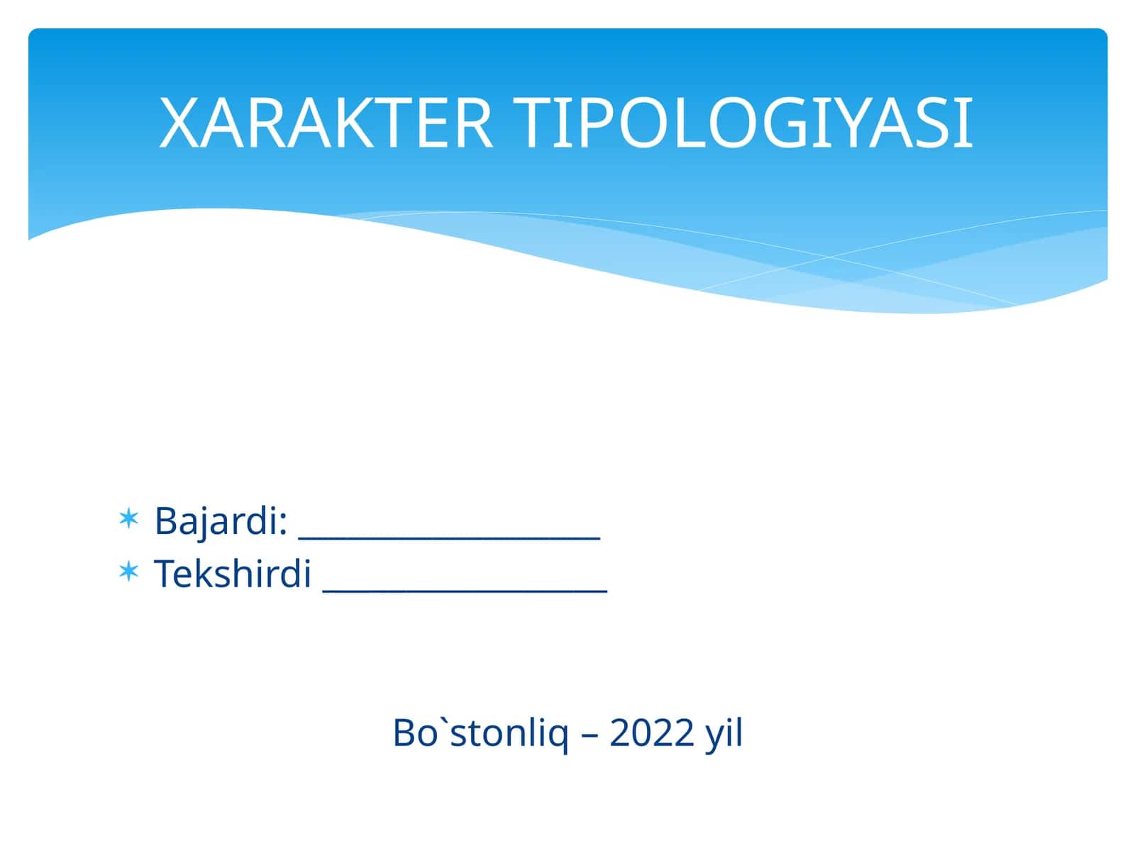 XARAKTER TIPOLOGIYASI 1