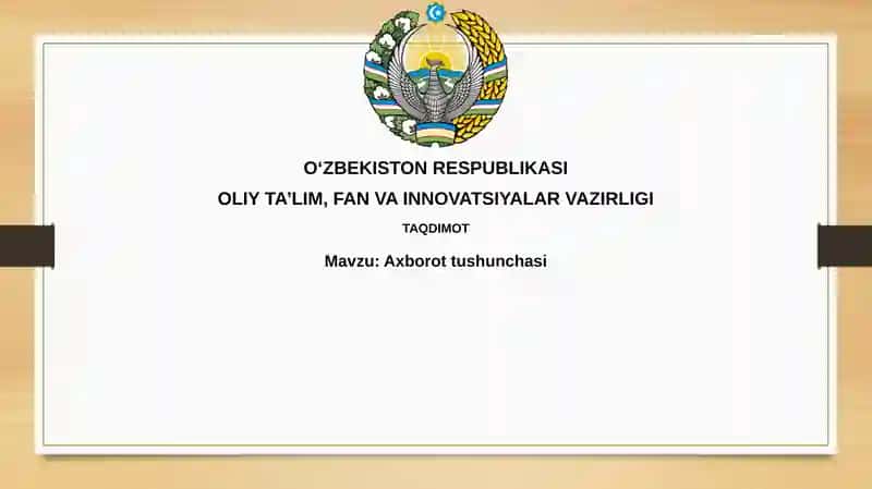 Axborottushunchasi