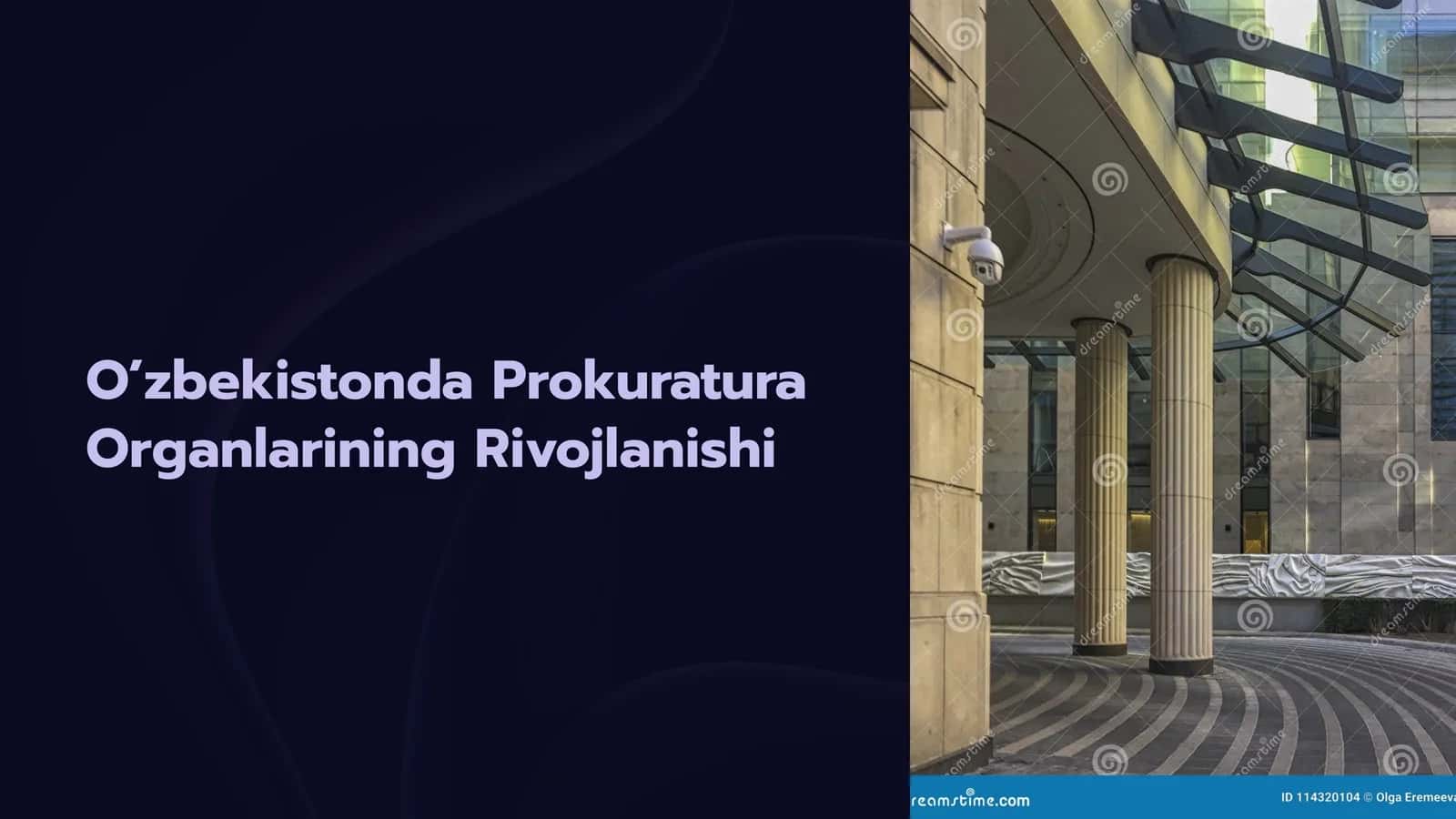 Prokuratura Tashkil Topishining Tarixiy Asoslari 1