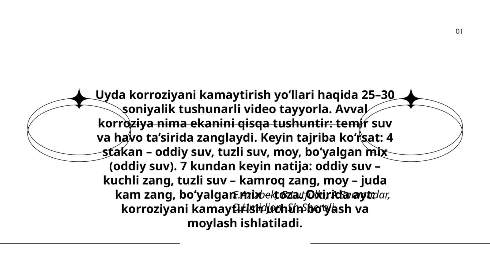 Uyda korroziyani kamaytirish yo‘llari 1