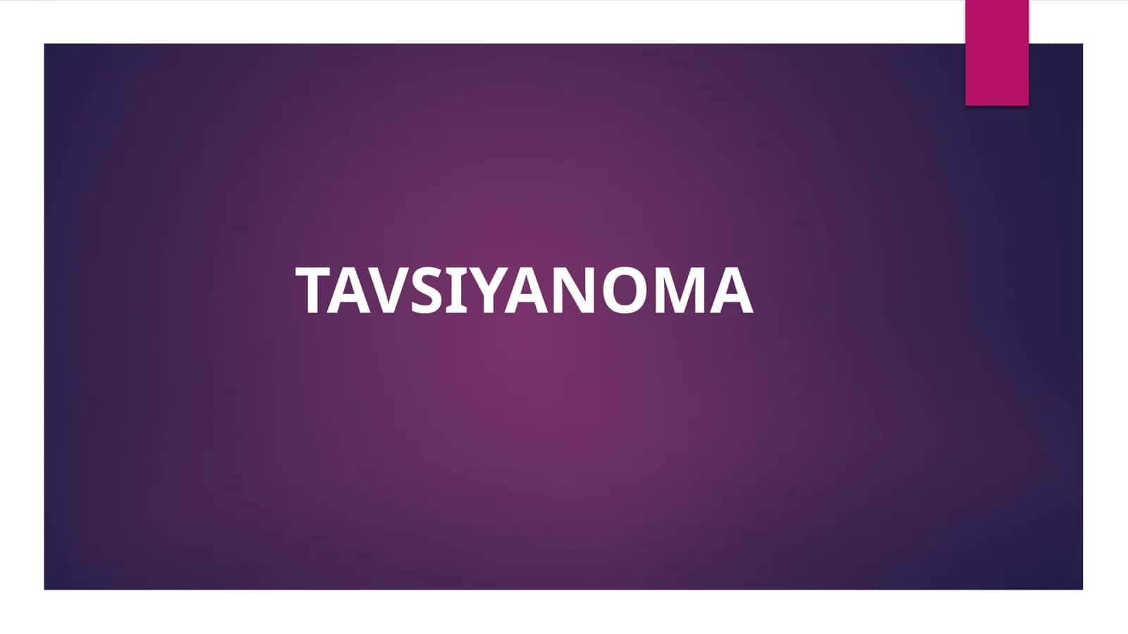 Tavsiyanoma yozish tartibi 1