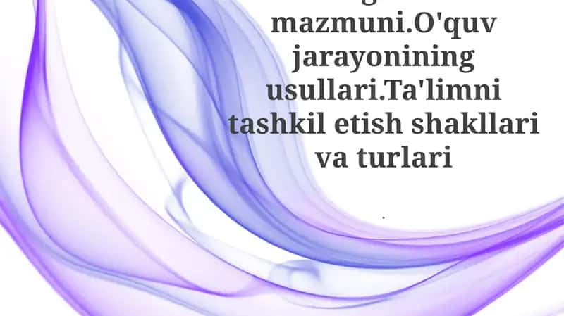 Boshlang'ich Ta'lim Mazmuni 1