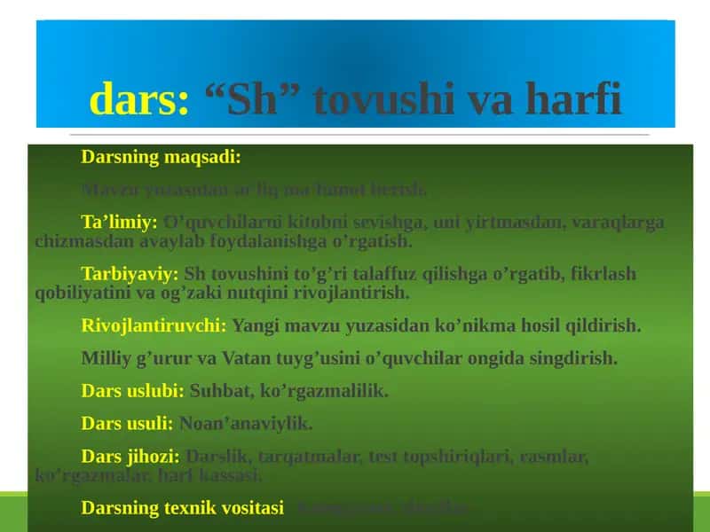 Sh'tovushivaharfi 1