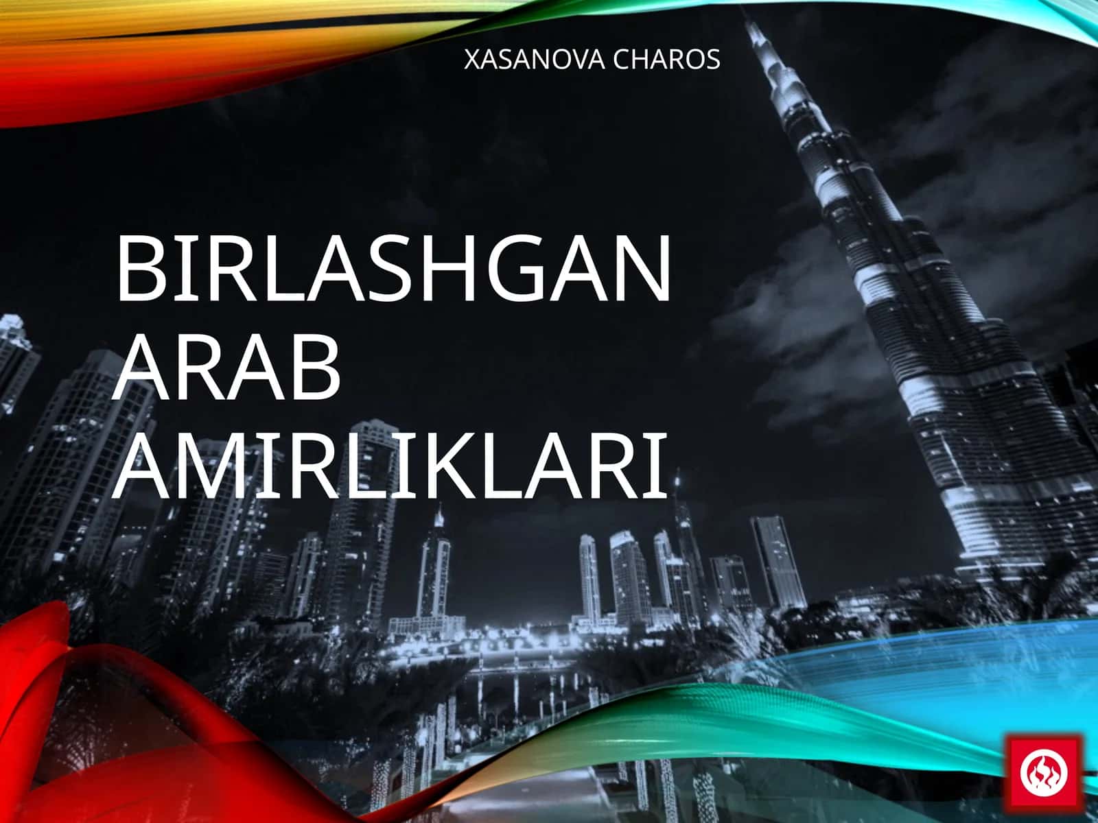 BIRLASHGAN ARAB AMIRLIKLARI 1