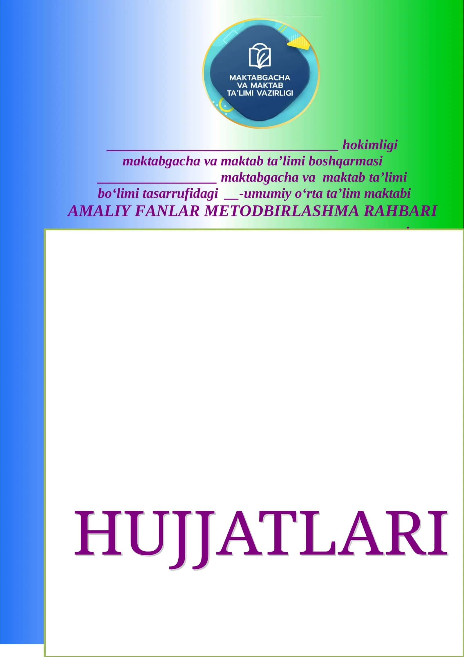 10% Ustama hujjatlari Amaliy fanlar Metodbirlashma 2025-yil.doc 1
