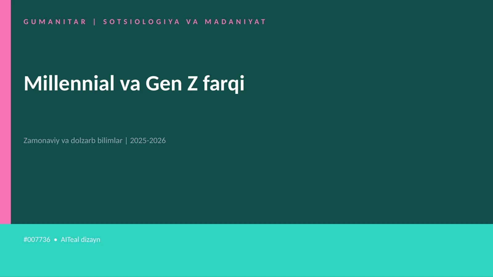 Millennial va Gen Z farqi 1