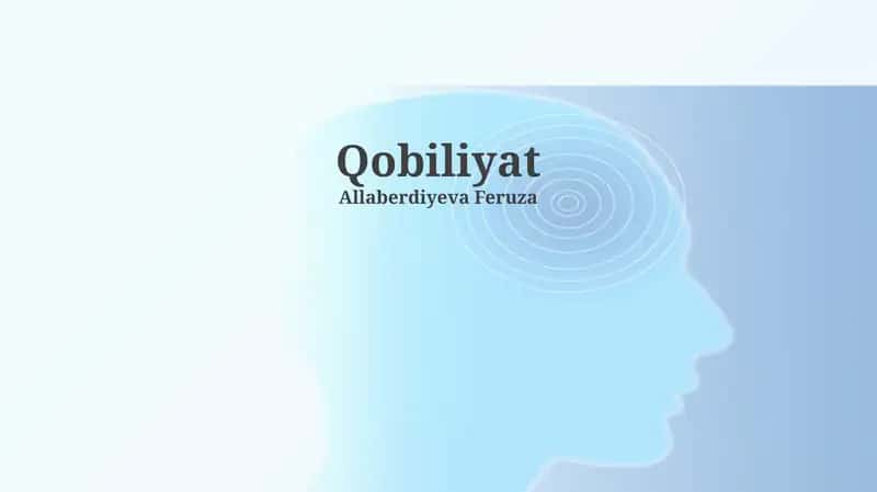 Qobiliyat 1