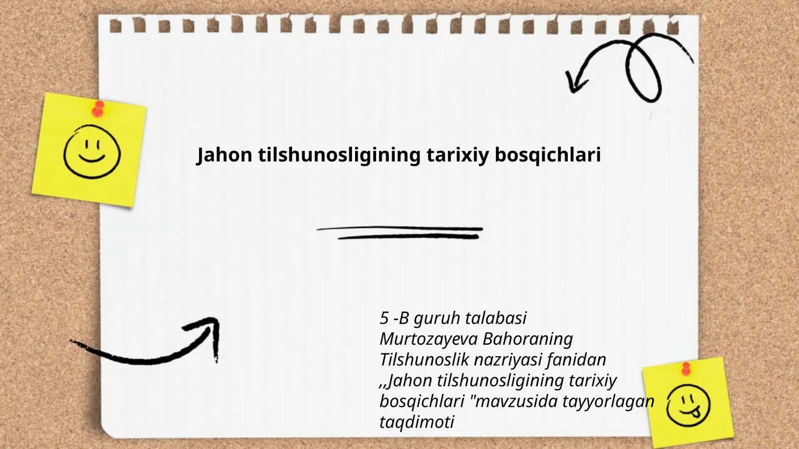 Jahon tilshunosligining tarixiy bosqichlari 1