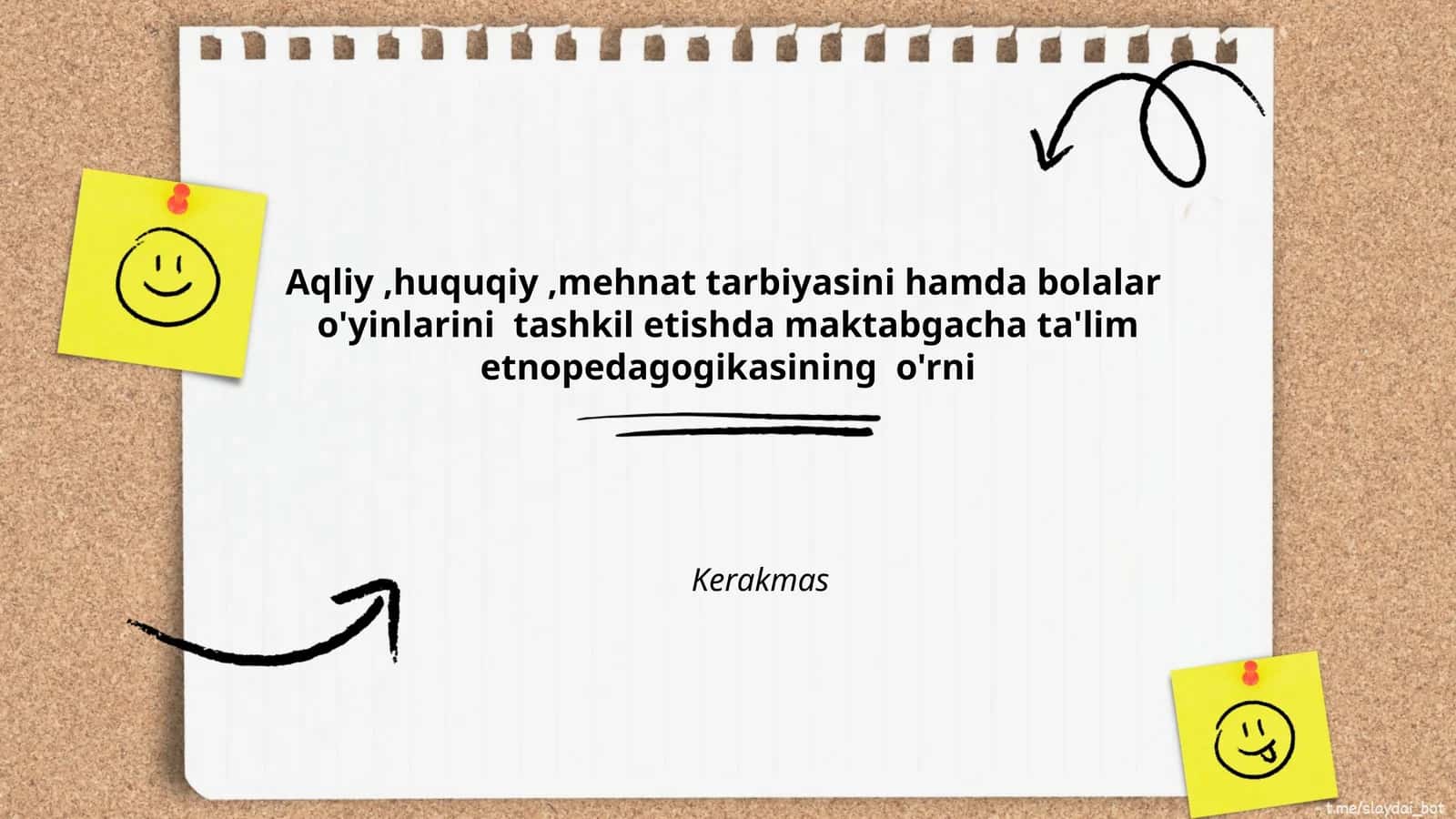 Maktabgacha ta'lim etnopedagogikasi 1