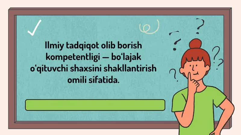 Ilmiy tadqiqot kompetentligi 1
