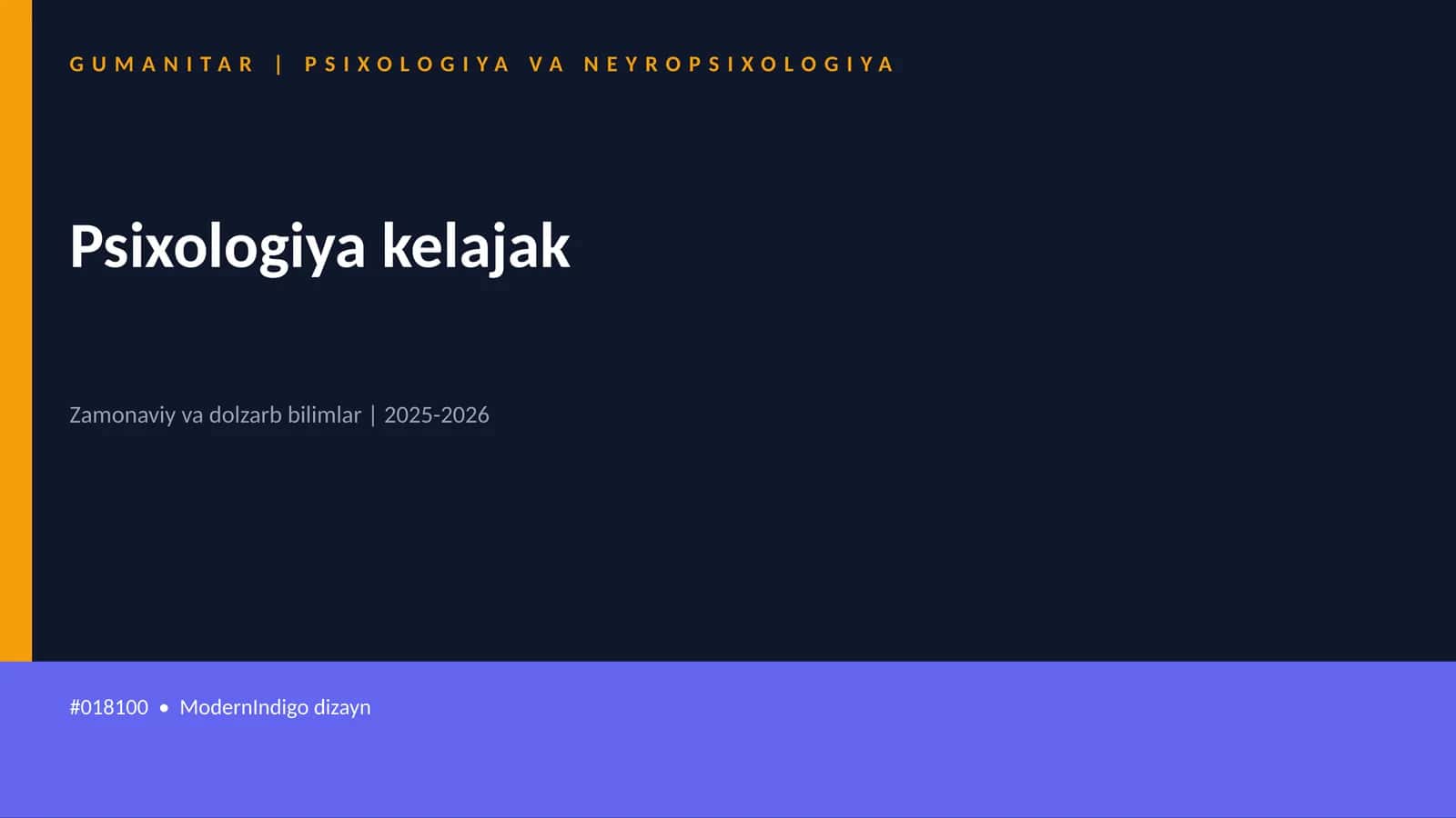 Psixologiya kelajak 1