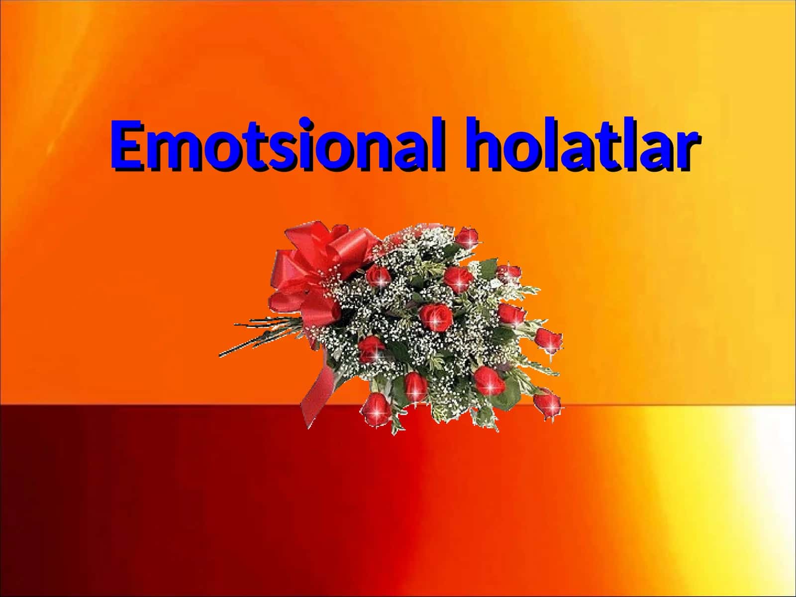 Emosiyalar va Hissiyotlar Tushunchasi 1