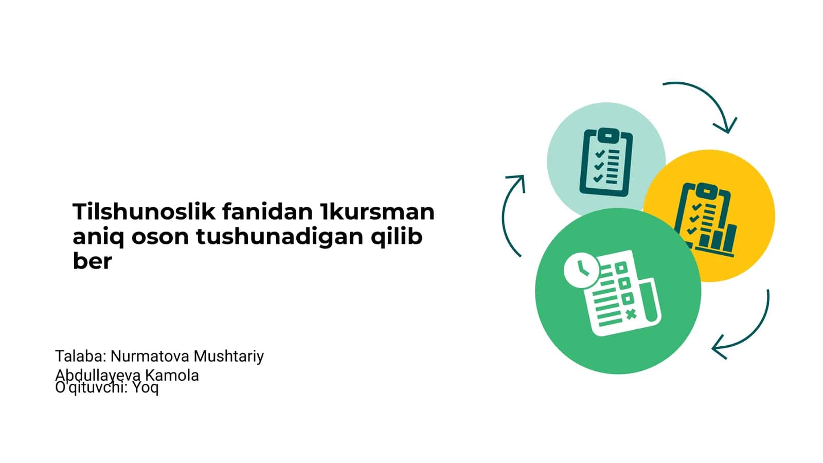 Tilshunoslik fanidan 1kursman aniq oson tushunadigan qilib ber 1