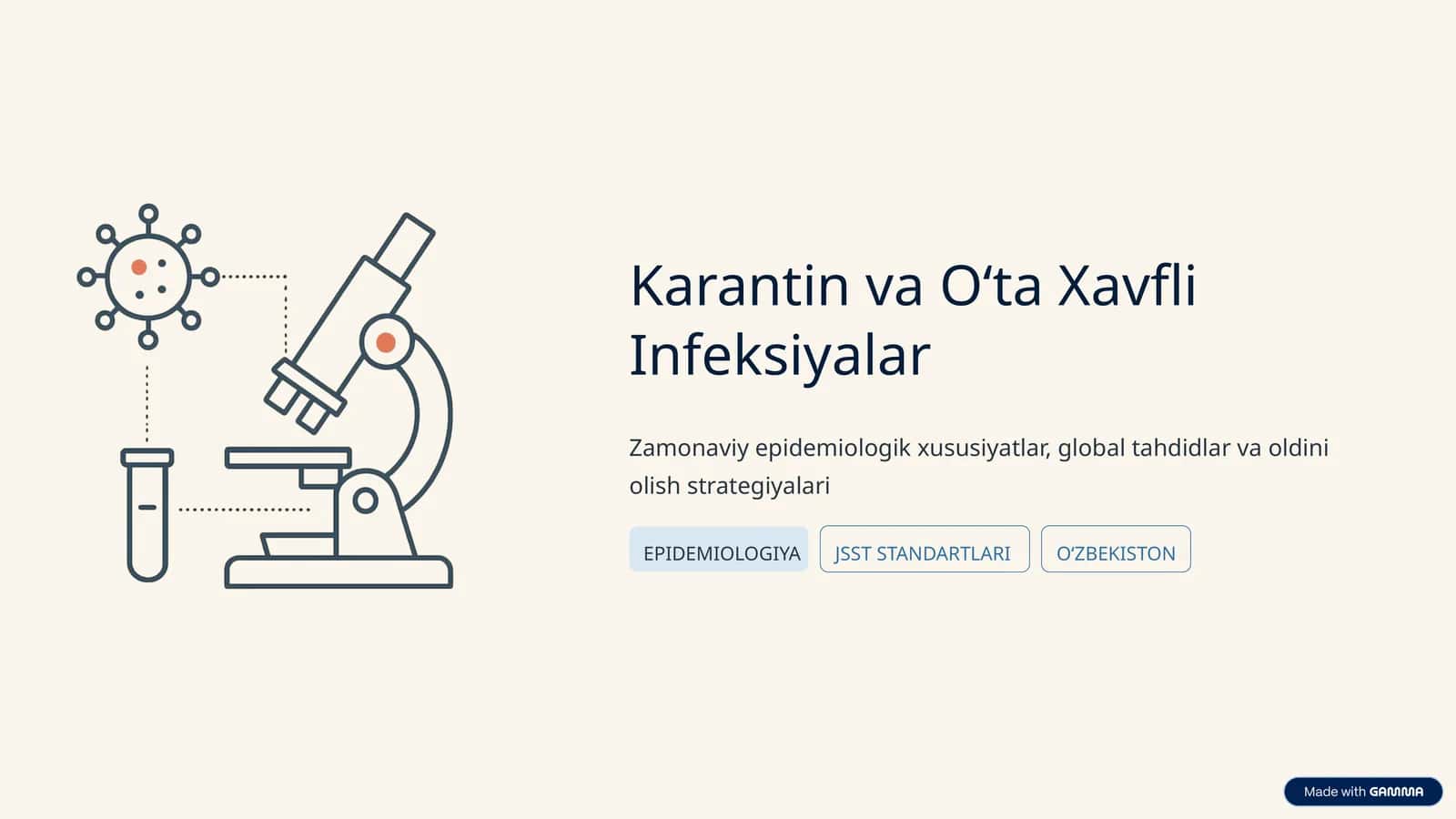 Oʻta Xavfli Infeksiyalar 1