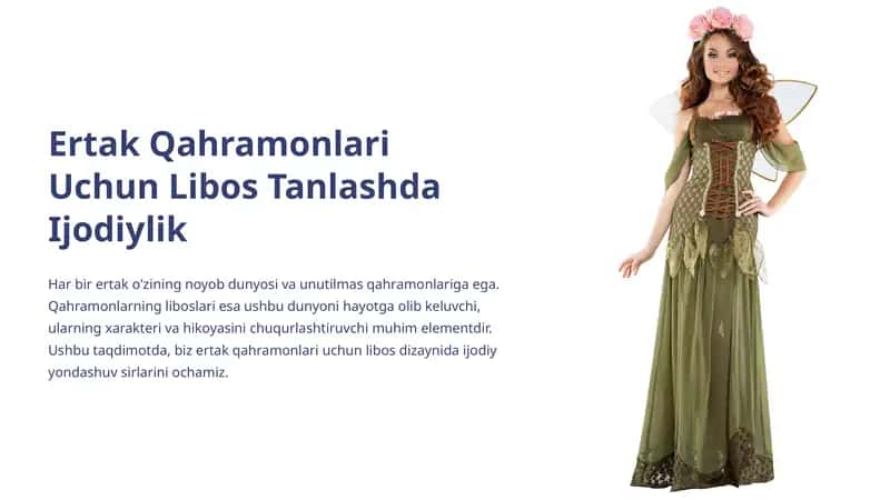 Ertak qahramonlari uchun libos tanlashda ijodiylik 1
