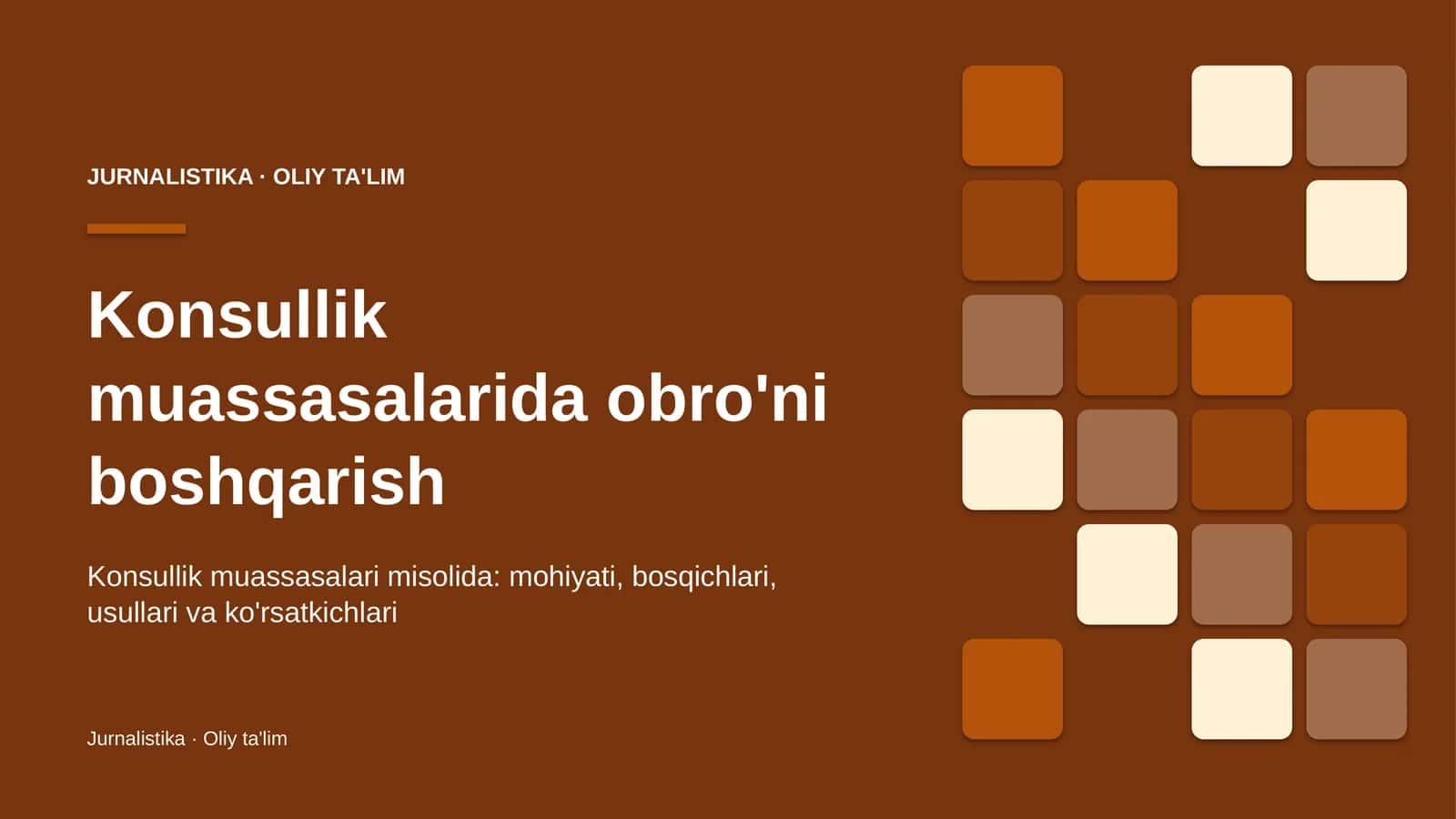 Konsullik muassasalarida obro'ni boshqarish 1
