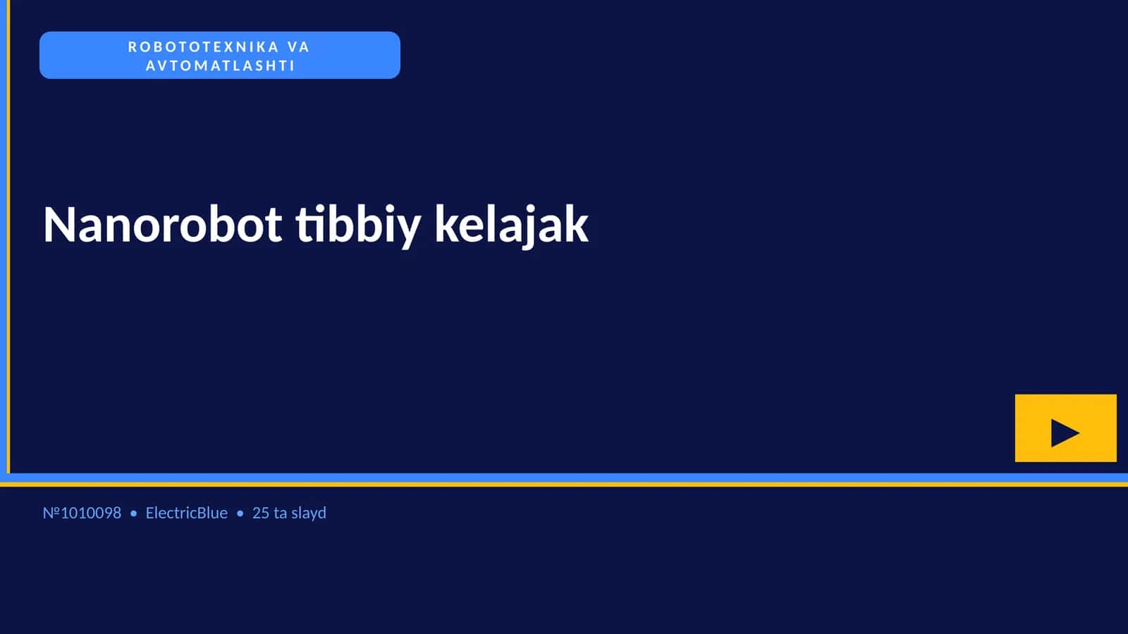 Nanorobot tibbiy kelajak 1