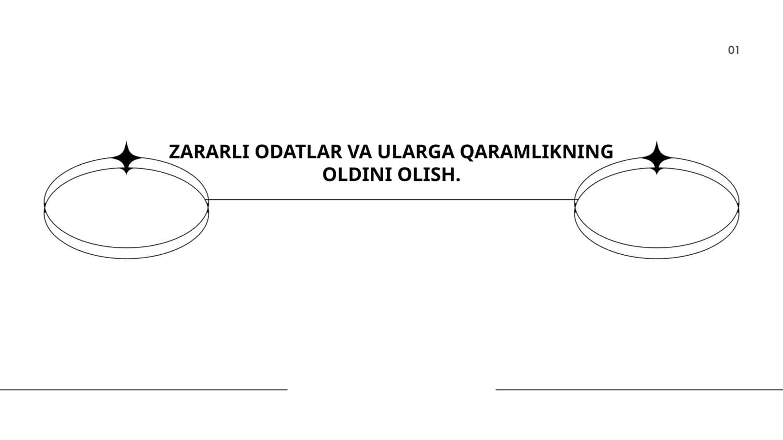 Zararli odatlar va ularga qaramlikning oldini olish 1
