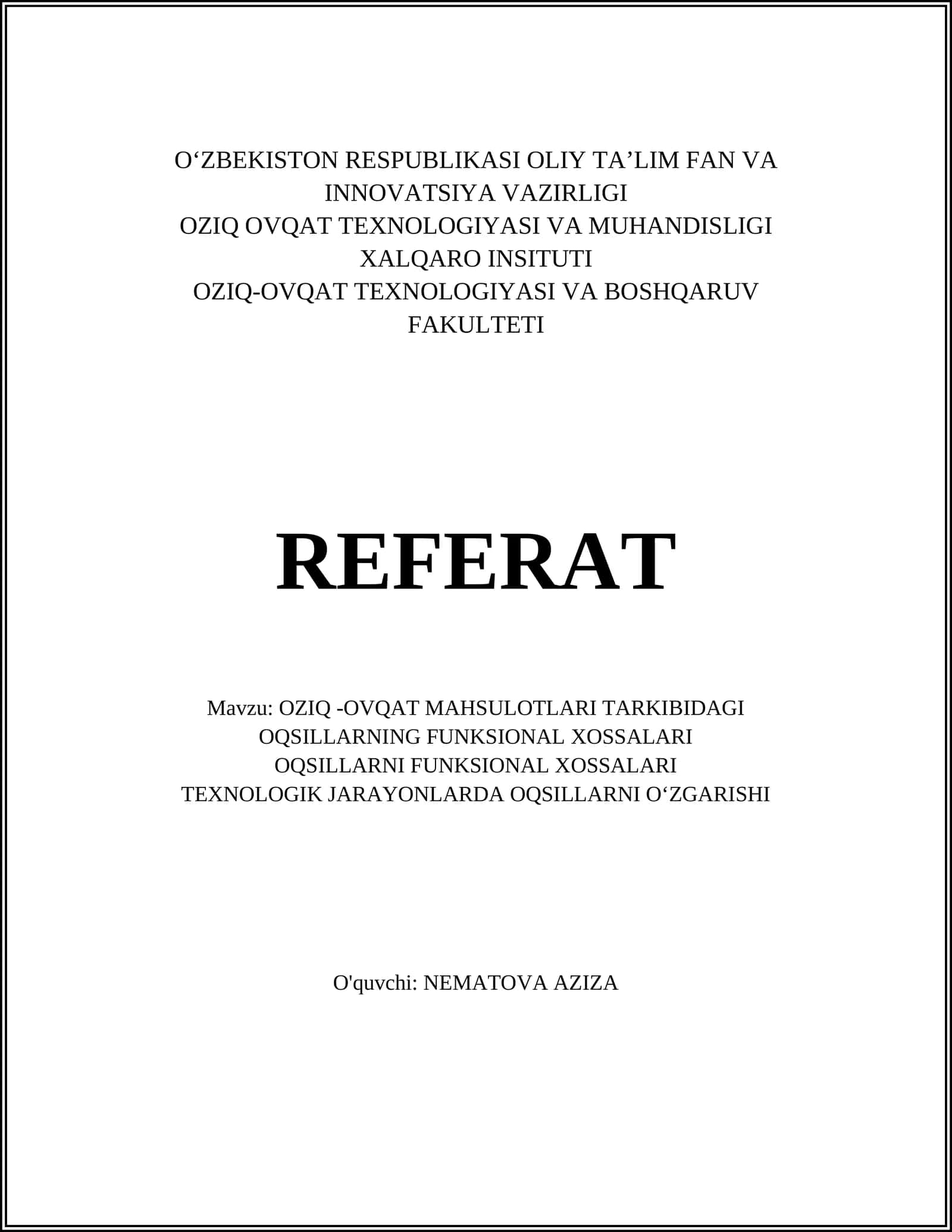 Oqsillarning kimyoviy tarkibi 1