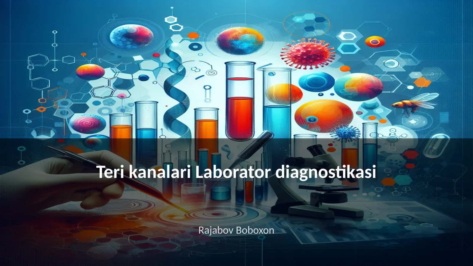 Teri kanalari Laborator diagnostikasi 1