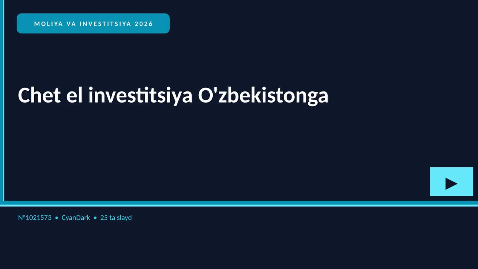 MOLIYA VA INVESTITSIYA 2026 1