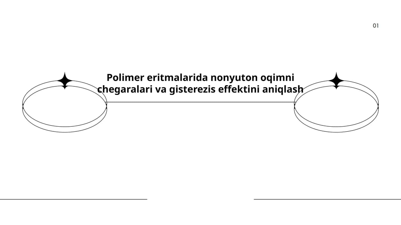 Polimer eritmalarida nonyuton oqimni chegaralari va gisterezis effektini aniqlash 1