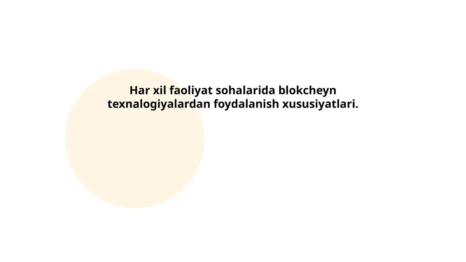 Moliyaviy xizmatlarda blokcheyn texnologiyalari 1