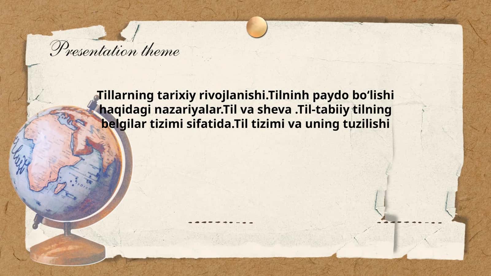Tillarning tarixiy rivojlanishi 1