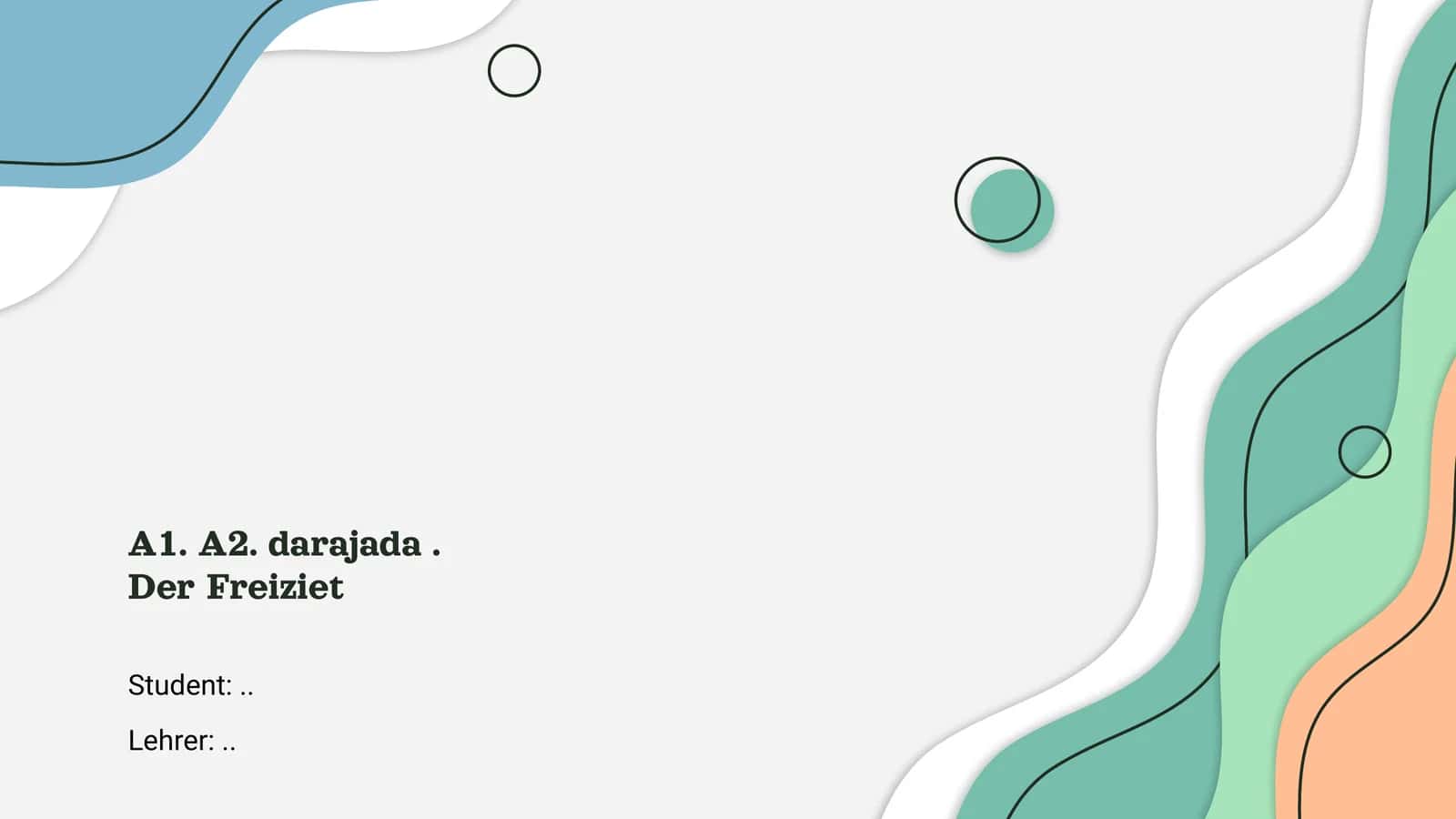 Freizeitaktivitäten im Überblick 1