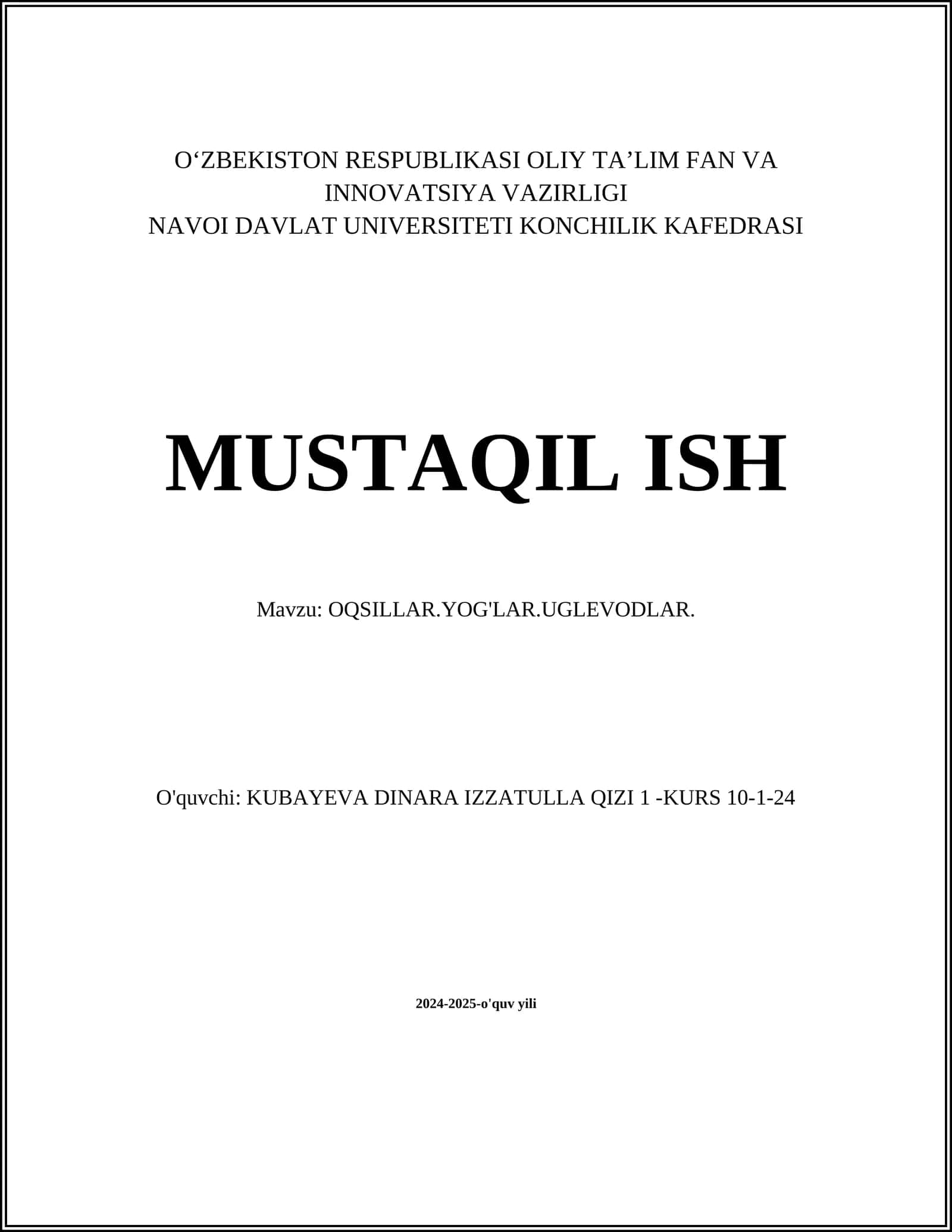 Oqsillar va ularning tuzilishi 1