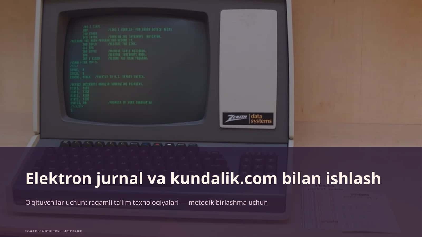 Elektron jurnal va kundalik.com bilan ishlash 1