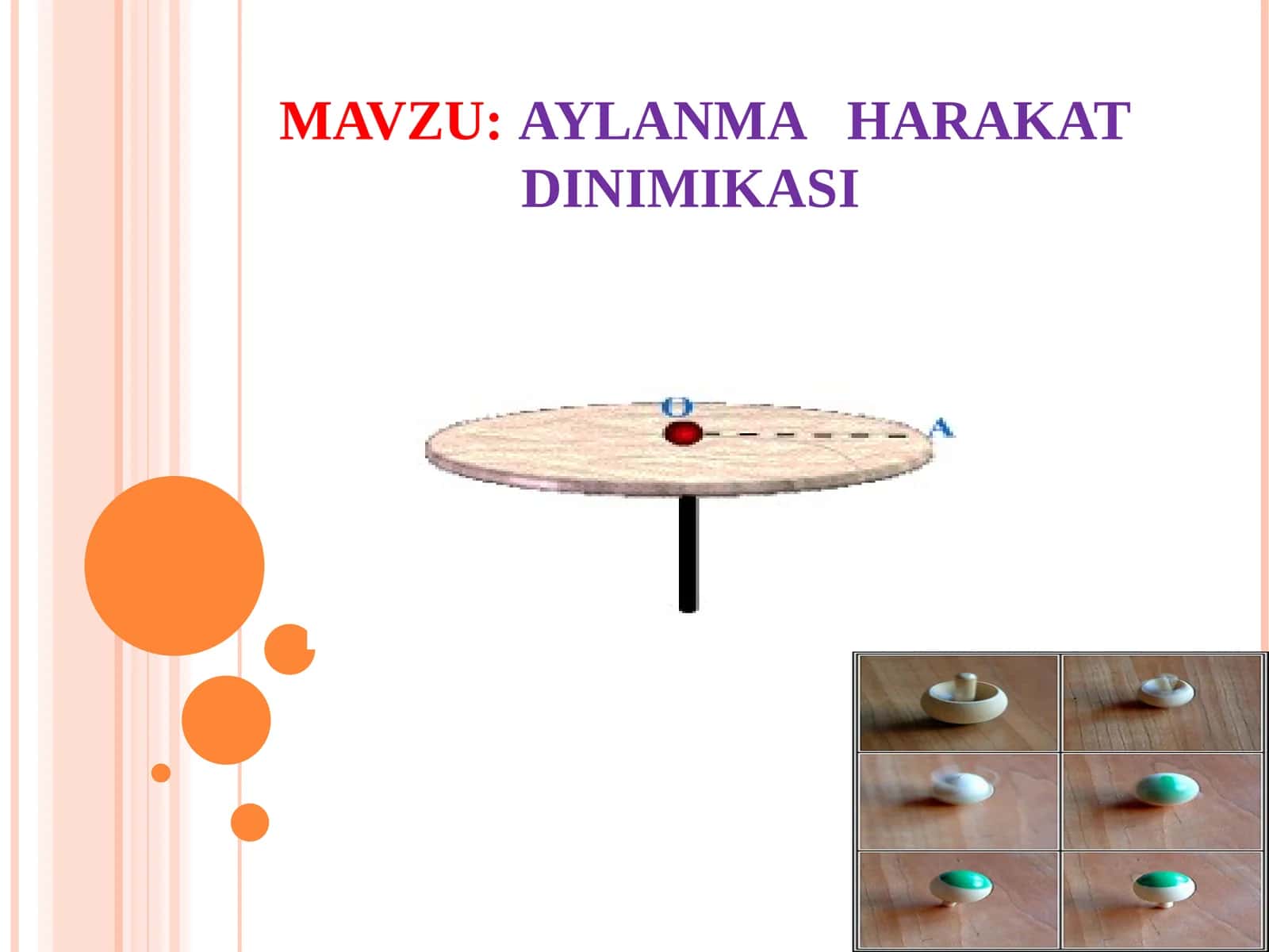 AYLANMA HARAKAT DINIMIKASI 1