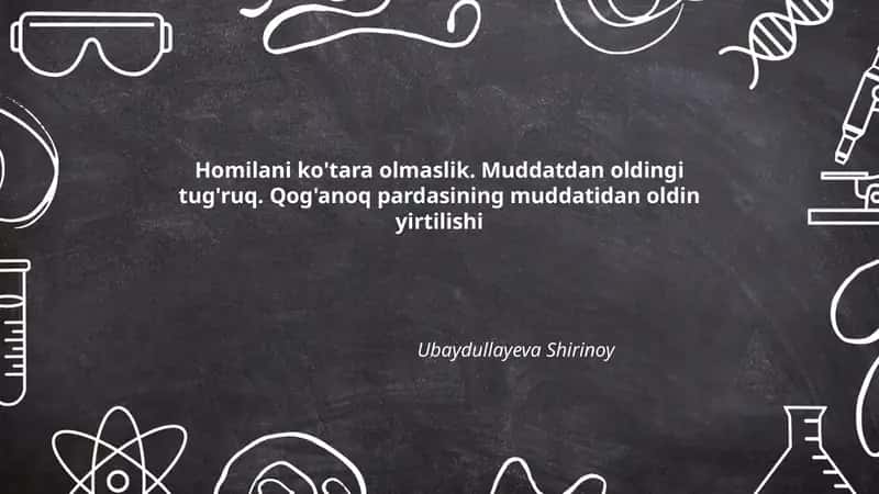 Homilani ko'tara olmaslik 1