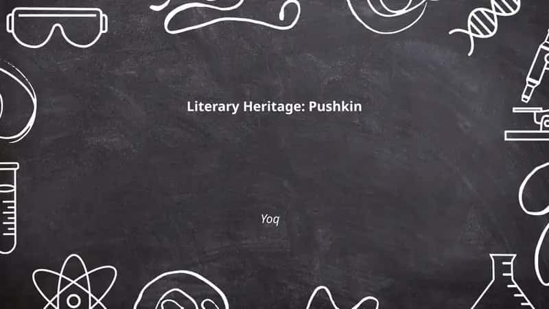 Literary Heritage: Pushkin 1